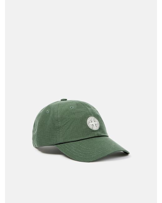 9100010 Ripstop Cotton di Stone Island in Green da Uomo