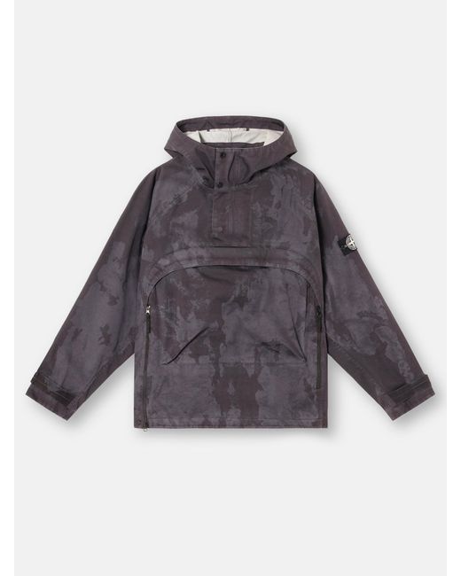 Stone Island Multicolor 4100023 Raso Gommato 3L Laser Camo for men