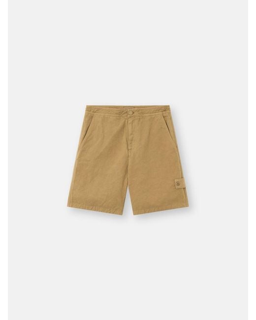 Stone Island Natural L100003 Cotton Linen Canvas S. I.Ghost for men