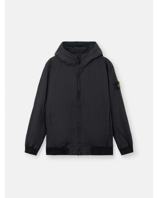 Stone Island 4100013 Crinkle Reps Ny, Recycled Nylon in Blue für Herren