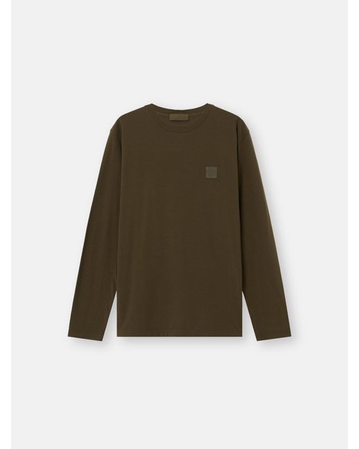 Stone Island Green 2100036 Organic Cotton Jersey Crepe S. I. Ghost for men
