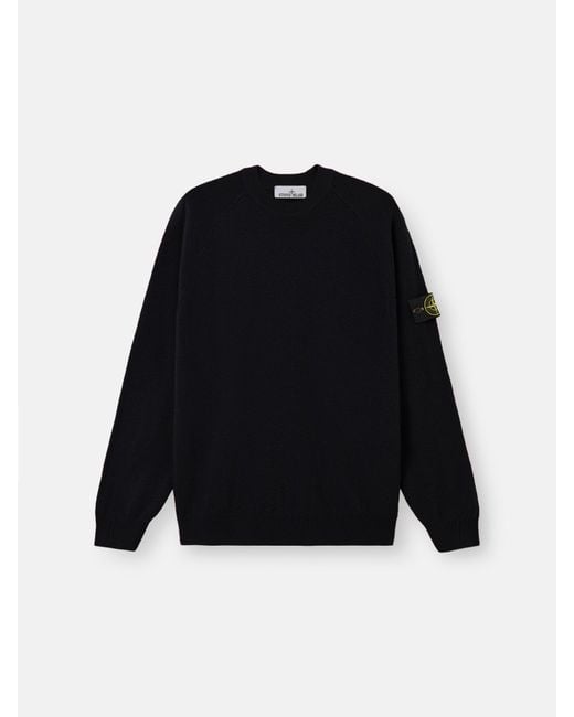 Stone Island Black 5100020 Light Raw Hand Organic Cotton for men