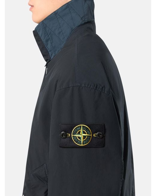 Q100015 Light Compact Touch Poly-Tc, 60% Recycled Polyester Stone Island de hombre de color Black