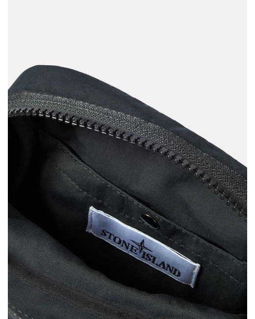 9200019 Aluminium Tela Stone Island de hombre de color Black