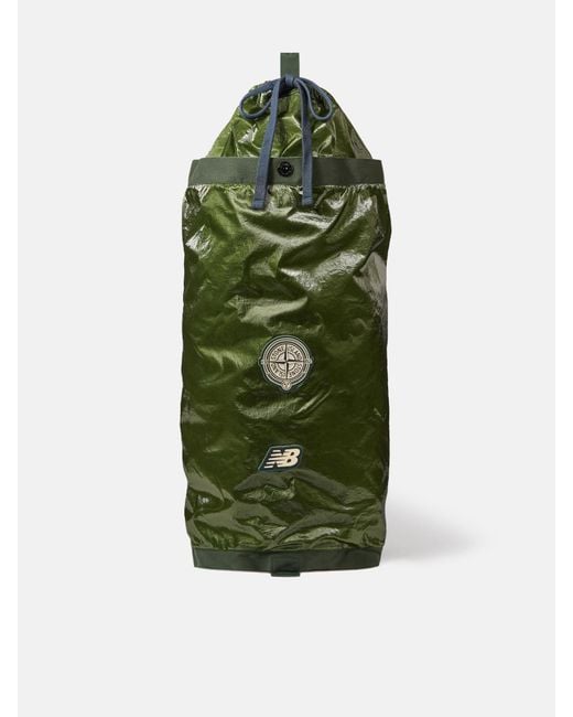 Stone Island Green New Balance Summer '026 Capsule Training Bag for men