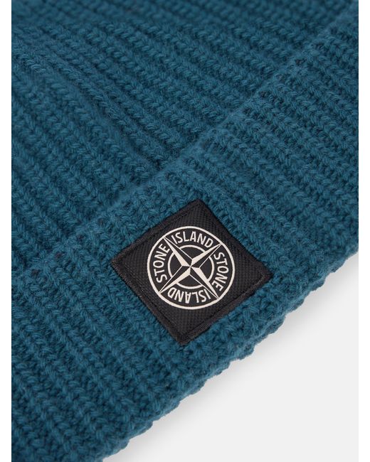 N100012 Light Rws Geelong Wool Stone Island de hombre de color Blue
