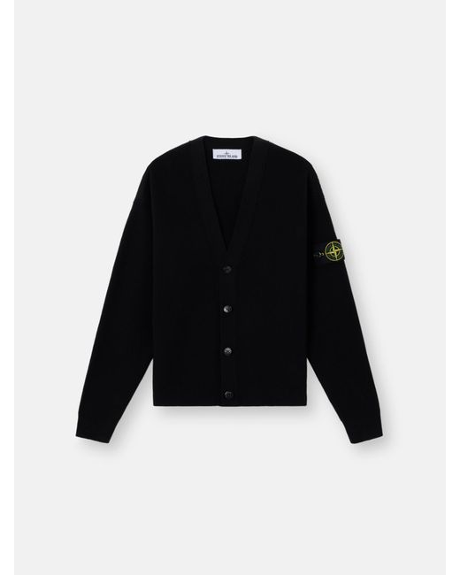 Stone Island Black 5100009 Ribbed Soft Organic Cotton for men