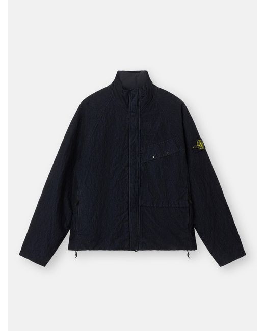 Stone Island Blue 4100057 Wrinkled Corduroy 500-Tc for men