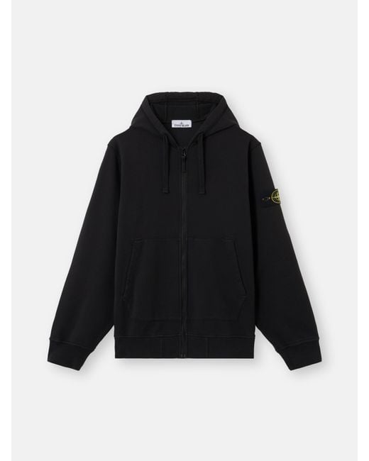 Stone Island Black 6100061 Organic Cotton Fleece for men