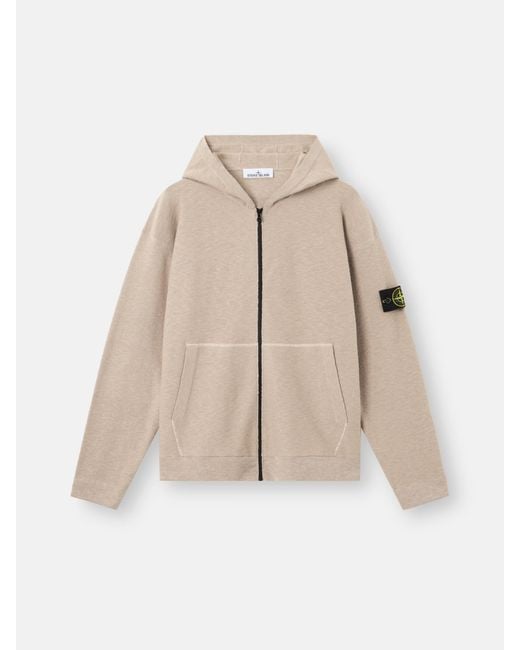 Stone Island Natural 5100050 Plush Stitch Organic Cotton Nylon for men