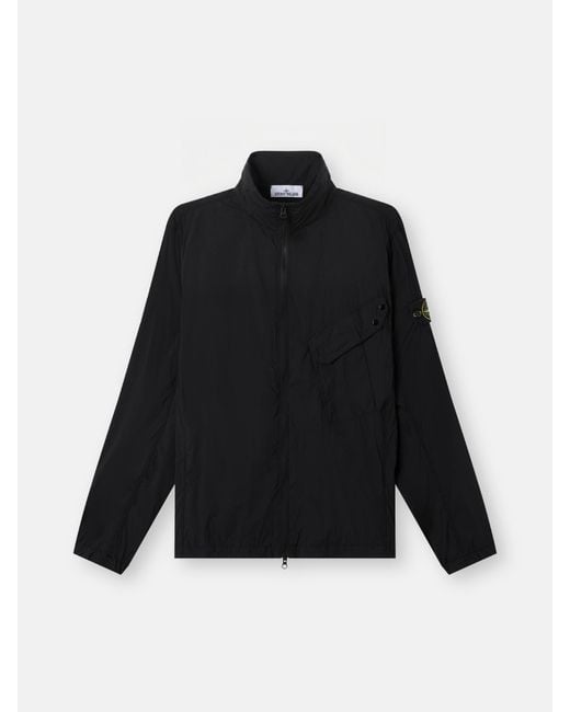 Stone Island Black 1200015 Ultralight Nylon Stretch-Tc for men