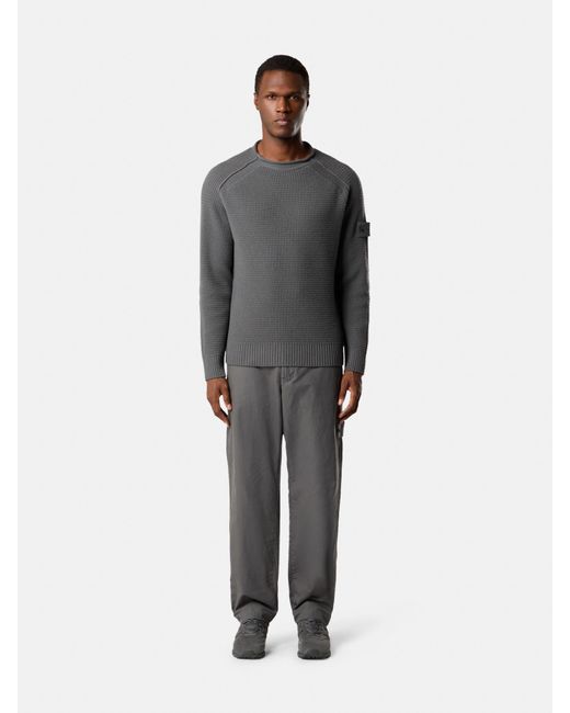 5100082 Rws Geelong Wool Ghost Stone Island de hombre de color Gray