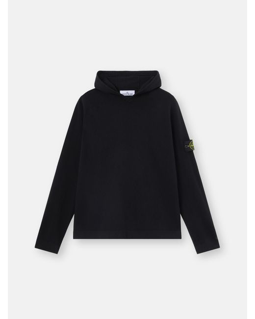 Stone Island Black 5100015 Light Rws Geelong Wool for men