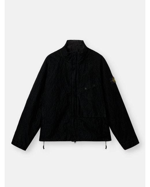 Stone Island Black 4100057 Wrinkled Corduroy 500-Tc for men