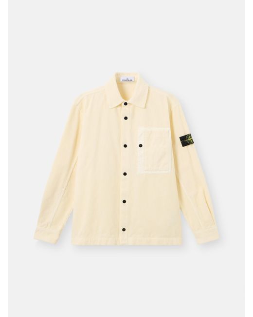 Stone Island Natural 1200016 Organic Cotton Corduroy 800 for men