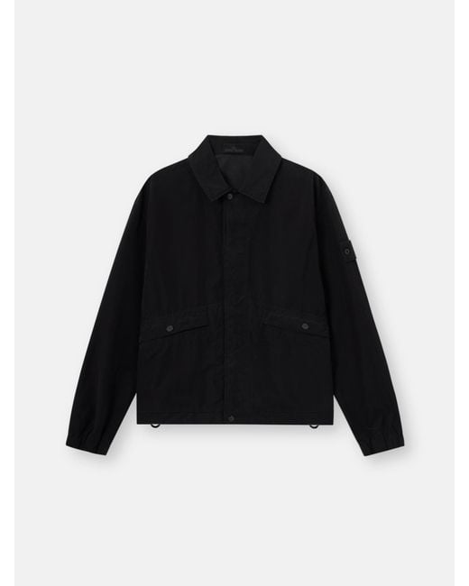 Stone Island Black Q100028 David Light-Tc S. I. Ghost for men