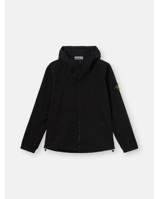 Stone Island Black 1200032 Supima Cotton Twill Stretch-Tc for men