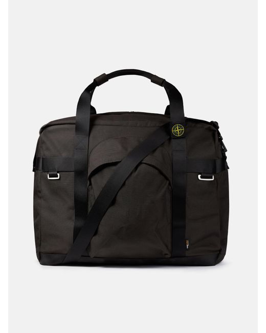Stone Island Black 9200009 Resin Treated Cordura 1500 for men