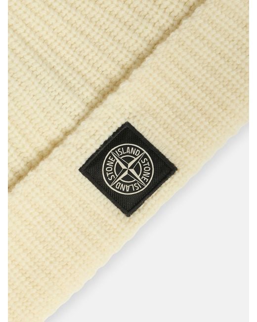 N100012 Light Rws Geelong Wool Stone Island de hombre de color Natural