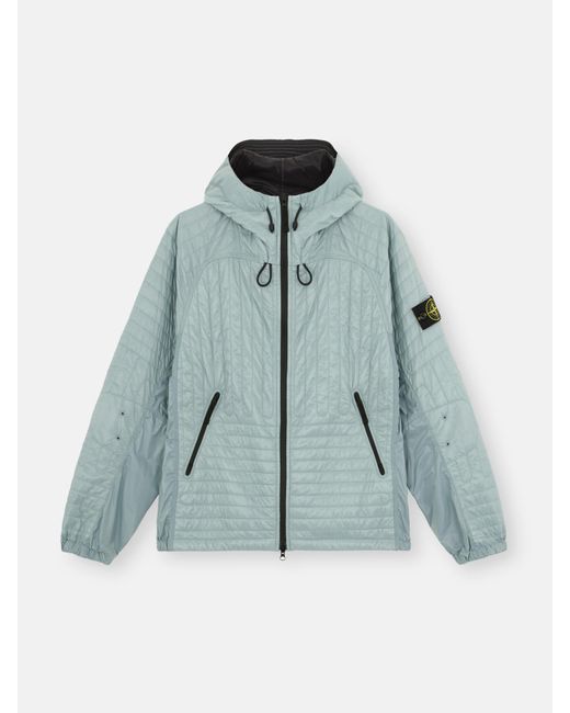 43232 Pertex Quantum Made From Netplus With Primaloft Insulation Technology di Stone Island in Blue da Uomo