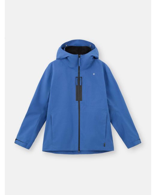 Stone Island Blue 413G1 3L Gore-Tex Made With Recycled Bionic Polyester Face Stellina for men