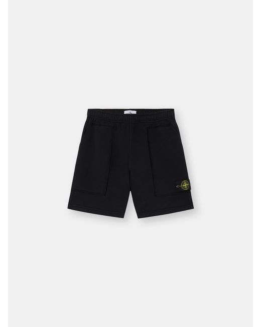 Stone Island Black 6200022 Organic Cotton Fleece for men