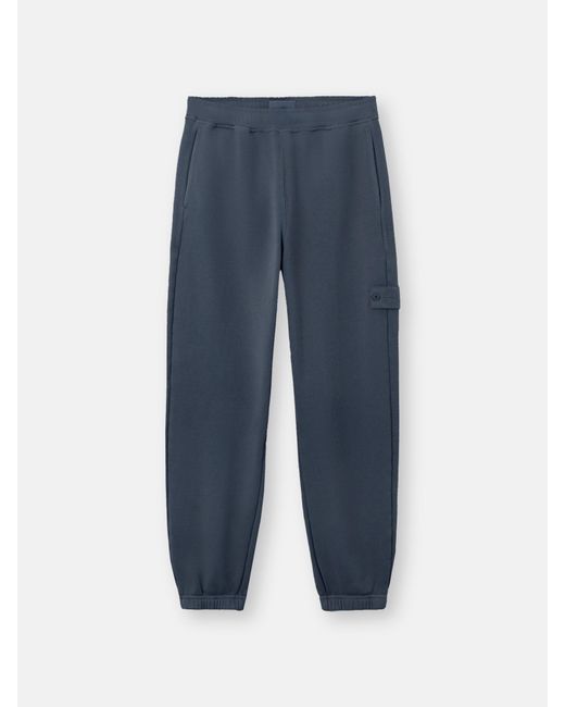 Stone Island Blue 6200008 Heavy Organic Cotton Fleece. I. Ghost for men