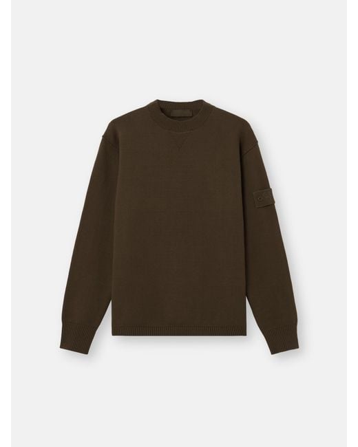 Stone Island Green 5100037 Winter Cotton S. I. Ghost for men