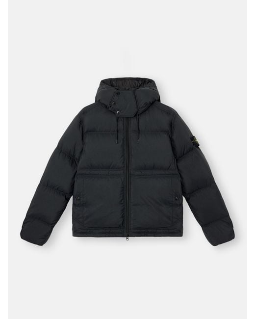 Stone Island 4100019 Matt Ripstop Cordura Advanced Fabrics in Black für Herren