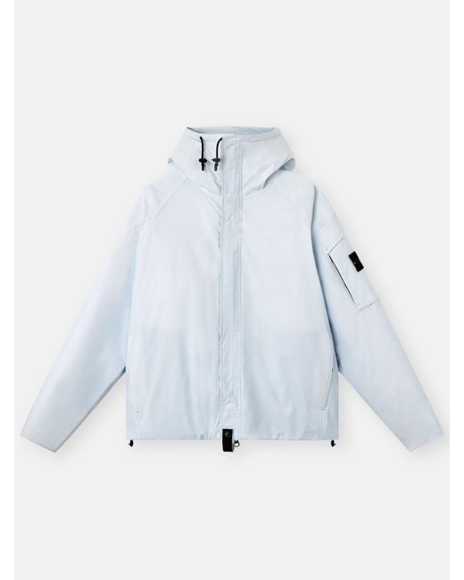 Stone Island Blue 4100120 Ice Jacket Thermosensitive for men