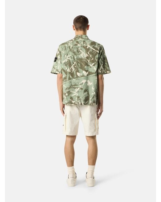 Stone Island Multicolor 1100012 Scan Camo On Stretch Ripstop-Ovd for men