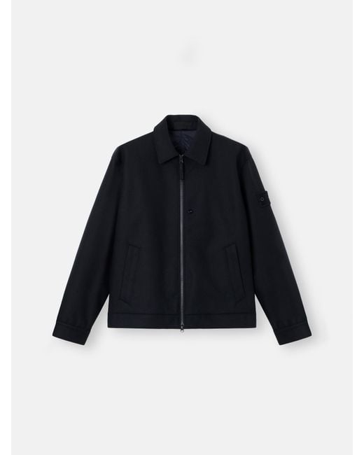 Stone Island Blue 1200027 Performance Flannel Ghost for men