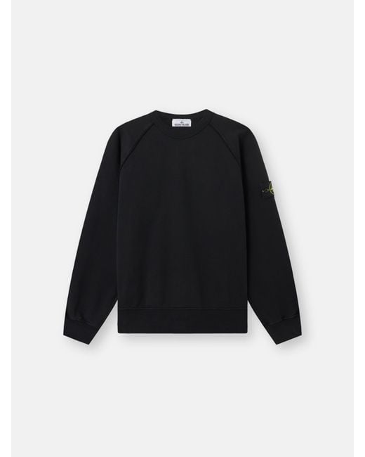 Stone Island Black 6100041 Organic Cotton Fleece for men
