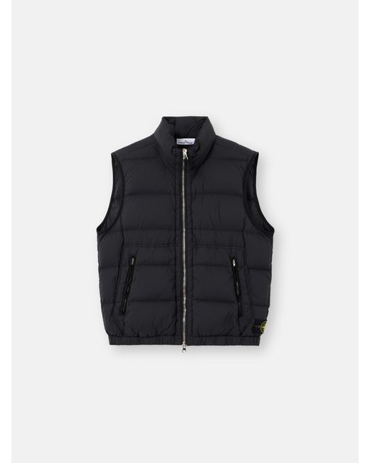 Stone Island G100007 Seamless Tunnel Nylon Down-Tc in Black für Herren