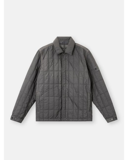 Stone Island Gray 4100099 Nylon Smerigliato Ghost for men