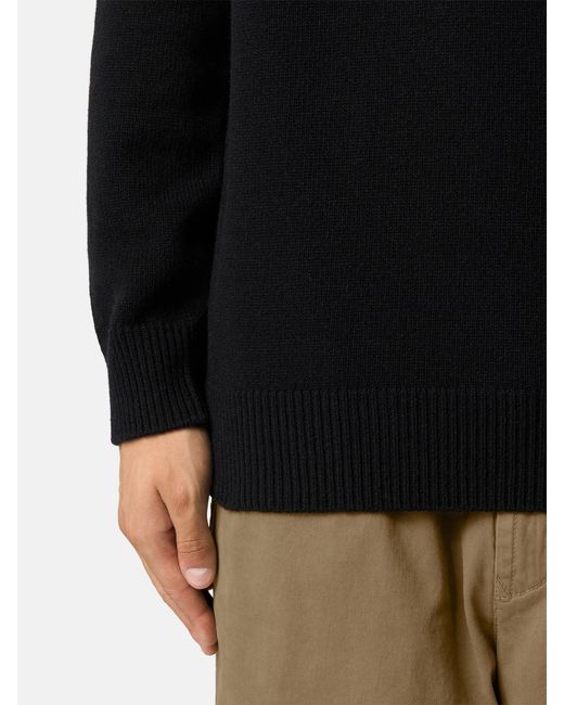 5100072 Lambswool Stone Island de hombre de color Black