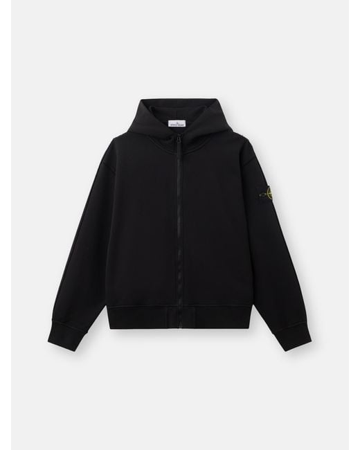 Stone Island Black 6100039 Organic Cotton Fleece for men