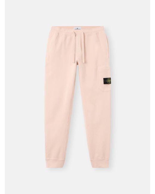 Stone Island Pink 6200010 Organic Cotton Fleece for men