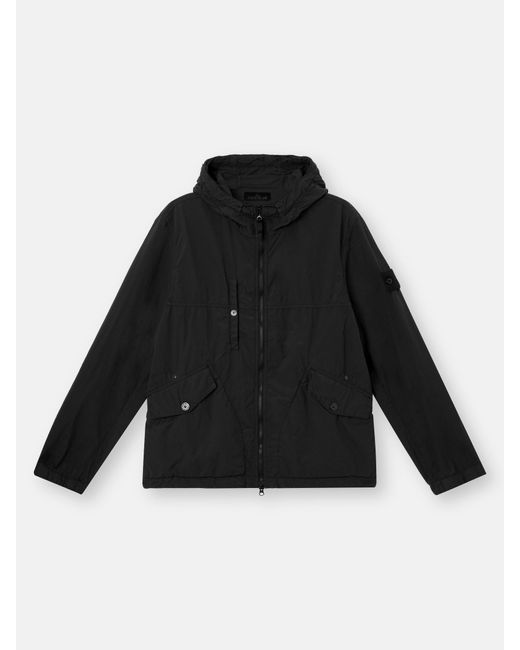 Stone Island Black 4100032 Nylon Smerigliato Ghost for men