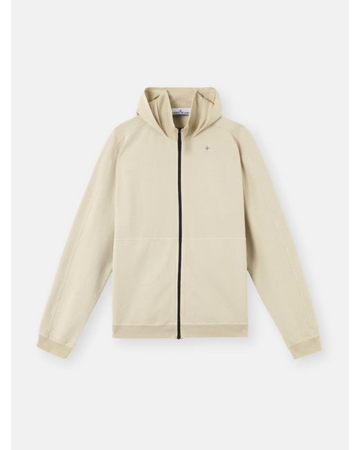 STONE  | COTTON STELLINA SWEATSHIRT [正規品/関税込] Stone Island 6100018 Cotton Stretch Fleece Stellina in