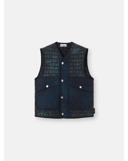 Stone Island Blue G100009 Nylon Reps-Tc Corrosion Treatment for men