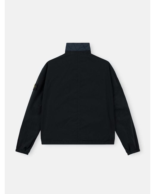 Q100015 Light Compact Touch Poly-Tc, 60% Recycled Polyester Stone Island de hombre de color Black