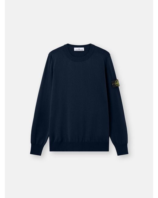 Stone Island Blue 5100053 Soft Organic Cotton for men