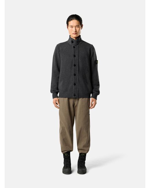 5100047 Lambswool Stone Island de hombre de color Blue