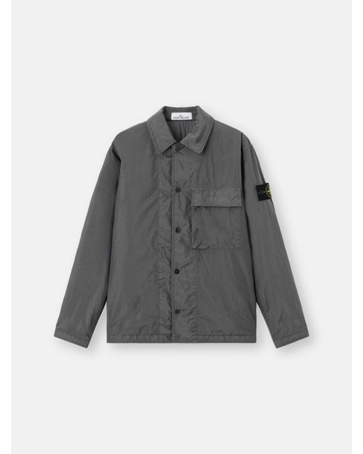 Stone Island Gray 1200002 Crinkle Reps Ny for men