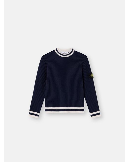 Stone Island Blue 5100005 Wool Cashmere for men