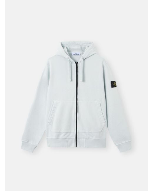 Stone Island Blue 6100061 Organic Cotton Fleece for men