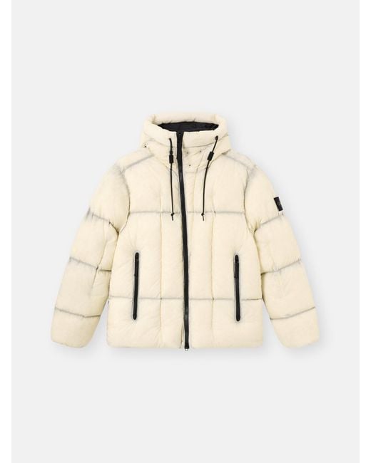Stone Island Natural 4100016 Seam Faded Light Nylon Tela for men