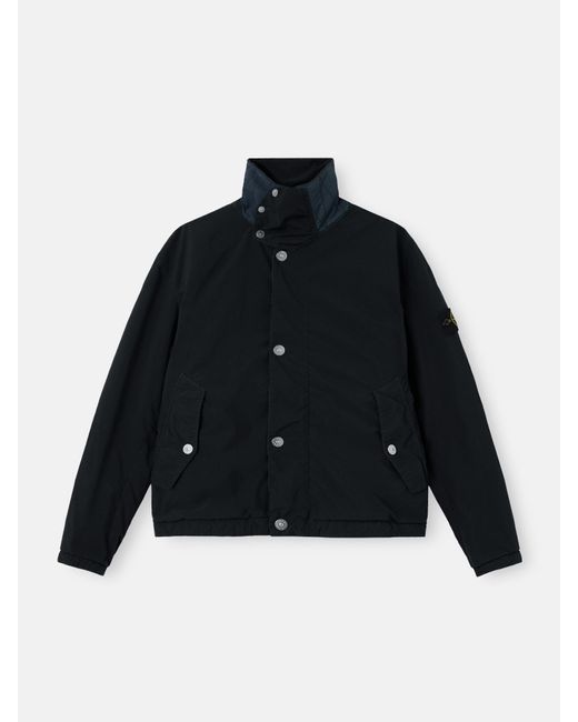Q100015 Light Compact Touch Poly-Tc, 60% Recycled Polyester Stone Island de hombre de color Black