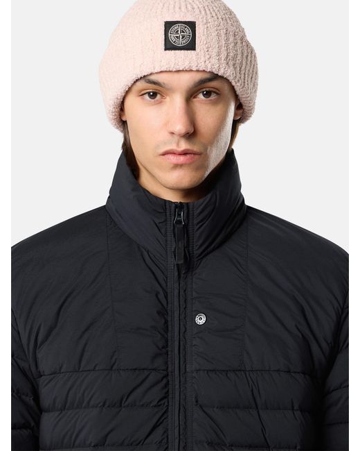 Stone Island Blue 4100067 Seamless Tunnel Nylon Down-Tc for men